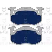 Тормозные колодки дисковые, комплект MALO 2491525 1050455 JZZ5 UW