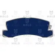 Тормозные колодки дисковые, комплект MALO 1050744 N0R1Q I4 2491648