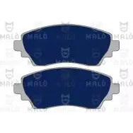 Тормозные колодки дисковые, комплект MALO 2491651 1050747 D7 6NNM