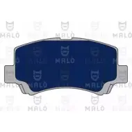 Тормозные колодки дисковые, комплект MALO 2491691 1050819 EWDY0 T