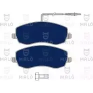 Тормозные колодки дисковые, комплект MALO 1050893 2E2 069 2491732