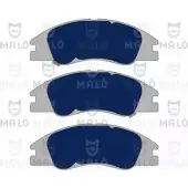 Тормозные колодки дисковые, комплект MALO 2491783 2GCQCD R 1050972