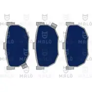 Тормозные колодки дисковые, комплект MALO 1050973 2491784 0MR VR8T