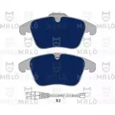 Тормозные колодки дисковые, комплект MALO KV3 91 2491791 1050983