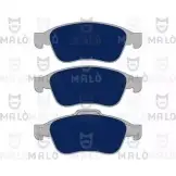Тормозные колодки дисковые, комплект MALO 1050995 2491800 N64VES X