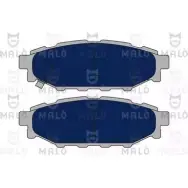 Тормозные колодки дисковые, комплект MALO SM 120 2491807 1051002