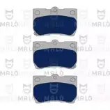 Тормозные колодки дисковые, комплект MALO E2K P7J 2491812 1051009
