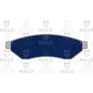 Тормозные колодки дисковые, комплект MALO X8 ONEN 1051043 2491836