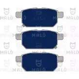 Тормозные колодки дисковые, комплект MALO X L8R3 2491850 1051059