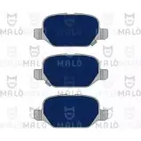 Тормозные колодки дисковые, комплект MALO 2491903 6Z59D G 1051127