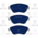 Тормозные колодки дисковые, комплект MALO 1051129 2491905 D20 VB