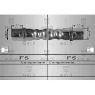 Тормозной шланг MALO 80242 D 42HDXH 2510321