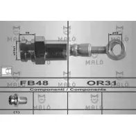 Тормозной шланг MALO 80278 O RCF1A 2510360