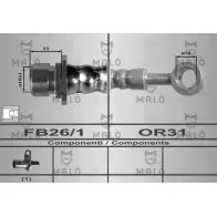 Тормозной шланг MALO OBFN USJ 80300 2510384