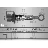 Тормозной шланг MALO 93 EVH Honda Accord 7 (CL, CN) Седан 2.4 154 л.с. 2006 – 2008 80462