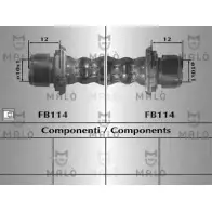 Тормозной шланг MALO 9FC THLP 2510812 80701