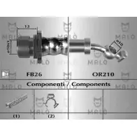 Тормозной шланг MALO 80988 2511086 W CLQU