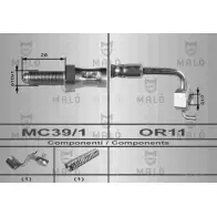 Тормозной шланг MALO 2511480 8556 OGIW J