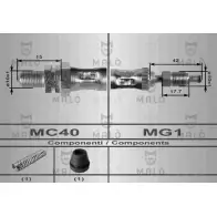 Тормозной шланг MALO XZ9C L 8610 2511521