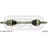 Приводной вал CDX Ford Fusion 1 (CBK, JU) Хэтчбек 1.6 TDCi 90 л.с. 2004 – 2012 MLWMB 110813 ORA YB