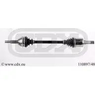 Приводной вал CDX Ford Transit 6 (FD) Автобус 2.0 DI (FE. FF. FG) 100 л.с. 2000 – 2006 O7 71J 110897/48 J604TK0