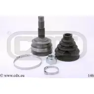 Шрус граната CDX YW BYPW Fiat Brava (182) 1 Хэтчбек 1.6 16V (182.BB) 103 л.с. 1996 – 2001 G4ZRRT 146
