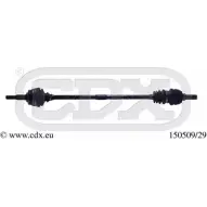 Приводной вал CDX 150509/29 RB0CDV S Opel Astra (F) 1 Универсал 2.0 i 16V (F08. C05) 150 л.с. 1993 – 1998 UOEIE