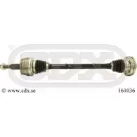 Приводной вал CDX CDUAQ HDF4F 2 161036 2514626