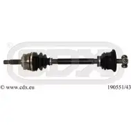 Приводной вал CDX CITWRCX 190551/43 2514790 SG1MZ 3