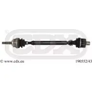 Приводной вал CDX 190552/43 QE VFQ X6XVR 2514791
