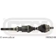 Приводной вал CDX 38MNQ 190563/48 D QP9FG 2514801