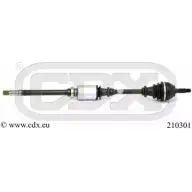 Приводной вал CDX OL W2W 2514883 210301 T8V68