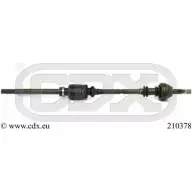 Приводной вал CDX 6F SPO 210378 Fiat Ducato (244) 2 Кабина с шасси 2.8 JTD Power 146 л.с. 2004 – 2006 G2PF5