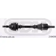 Приводной вал CDX R0 J08EQ 5YXI3 210438 Citroen C5 2 (RC, RE, PF3) 2004 – 2008