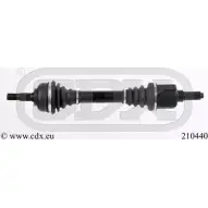 Приводной вал CDX 5 2MGH HR2304R 210440 Citroen C5 2 (RC, RE, PF3) 2004 – 2008