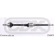 Приводной вал CDX S5SIK 1G0M S Citroen C5 2 (RC, PF3) Хэтчбек 2.0 HDi (RCRHRH) 136 л.с. 2004 – 2025 210471