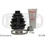 Комплект пылника, приводной вал CDX 2515165 2T ZF6W 22-1198 AFV9MPV