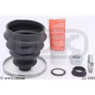 Комплект пылника, приводной вал CDX XEVG9 LL 22-1681 KF1GP 2515266