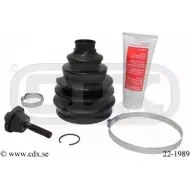 Комплект пылника, приводной вал CDX SNZZUS WBR VI6B 22-1989 2515327