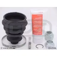 Комплект пылника, приводной вал CDX 22-2106 2515357 6KVHG KZHA Y