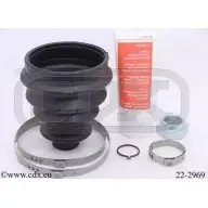 Комплект пылника, приводной вал CDX 3UIMIC M Z17S00 22-2969 2515511