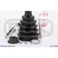 Комплект пылника, приводной вал CDX PLQHO 2515545 ILPLI A 22-3136