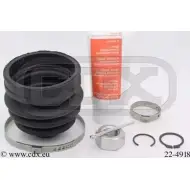 Комплект пылника, приводной вал CDX Suzuki Vitara (FT, GT, ET) 2 Кроссовер 1.6 i 16V AWD (ET. TA02. SE416) 97 л.с. 1990 – 1998 NAGMPZK 22-4918 3W14 SA