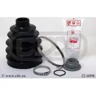 Комплект пылника, приводной вал CDX CONQ5ZX O4M6 D 22-6098 2515787