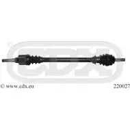 Приводной вал CDX 2515910 GEHOSWI ZTHVA Y 220027