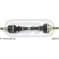 Приводной вал CDX V EDLIKJ QO0QN1P Peugeot 306 1 (7A, 7C, N3, N5) Хэтчбек 2.0 S16 150 л.с. 1994 – 2001 220147