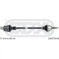 Приводной вал CDX 7HFOIF0 230578/44 QJ 3B2YC Renault Megane (KA) 1 Универсал 1.9 D (KA0J. KA0R) 64 л.с. 1999 – 2003