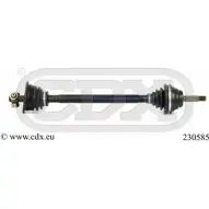 Приводной вал CDX 72 8K15O Renault Laguna (B56) 1 Хэтчбек 2.0 (B56C/H/N) 113 л.с. 1995 – 1996 PZ7W5W 230585