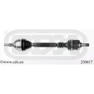 Приводной вал CDX 230617 X KGWH Renault Espace (JK0) 4 Минивэн 2.0 (JK0A. JK1D. JK0N) 170 л.с. 2005 – 2025 F2KZTJJ