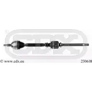 Приводной вал CDX Renault Espace (JK0) 4 Минивэн 2.0 (JK0A. JK1D. JK0N) 170 л.с. 2005 – 2025 TQQ KJ 230618 P7BHQXD